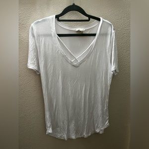 White Crow Criss Cross Tee